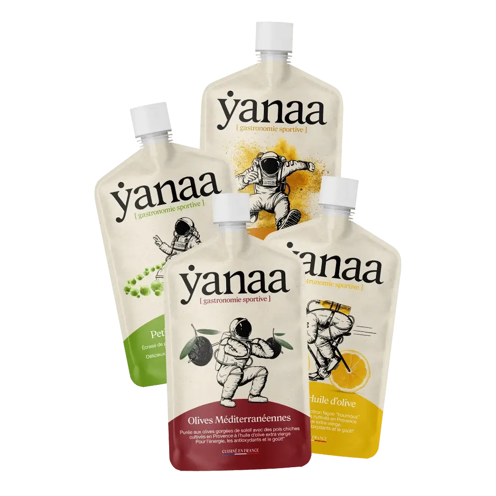 Starter Kit Yanaa et pack découverte de gels énergétiques naturels