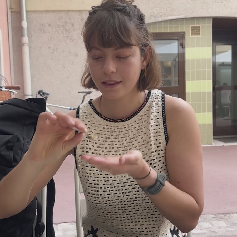 Vidéo de dégustation de l'athlète Yanaa Petits pois & Menthe