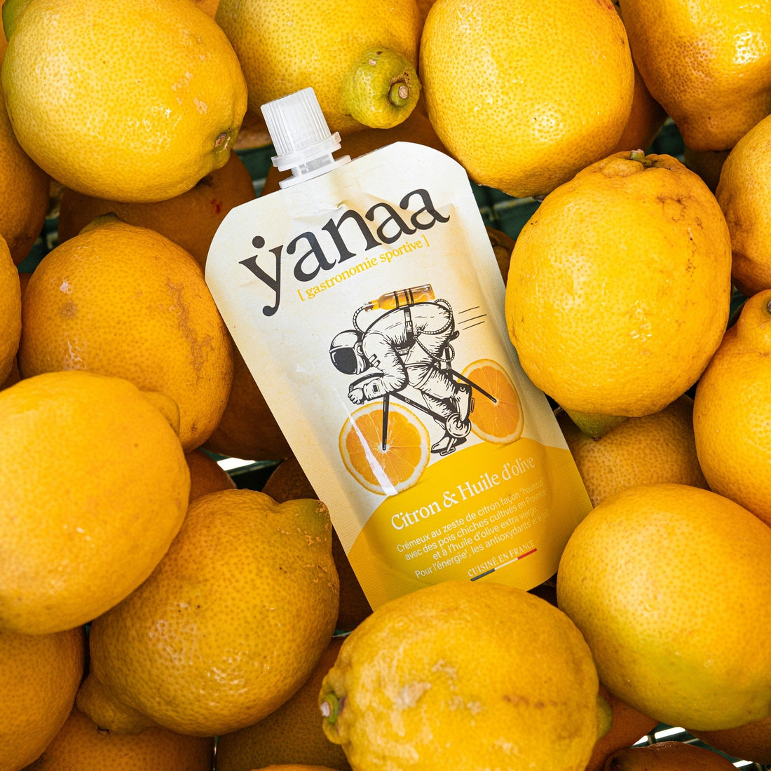 Sachet Yanaa Citron &amp; Huile d’olive avec des citrons France