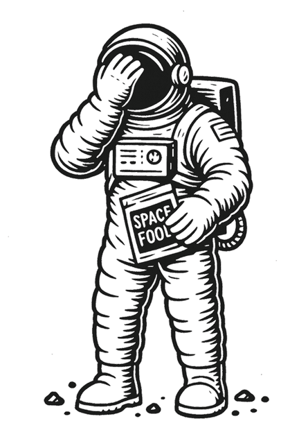 YANAA ASTRONAUT FACE PALM 