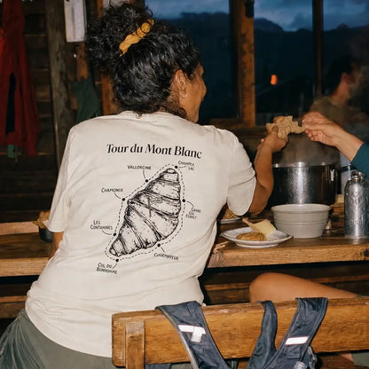 Tour du Mont Blanc Croissant T-Shirt