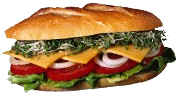 SANDWICH<br> RAW VEGETABLES<br> CHEESE